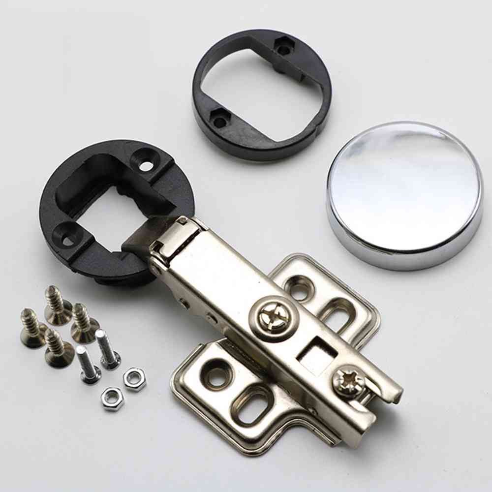 Furniture And Hardware Supplies - 2 ชิ้น อุปกรณ์เชื่อมต่อภายใน ตู้ บานพับ คลิปหนีบ