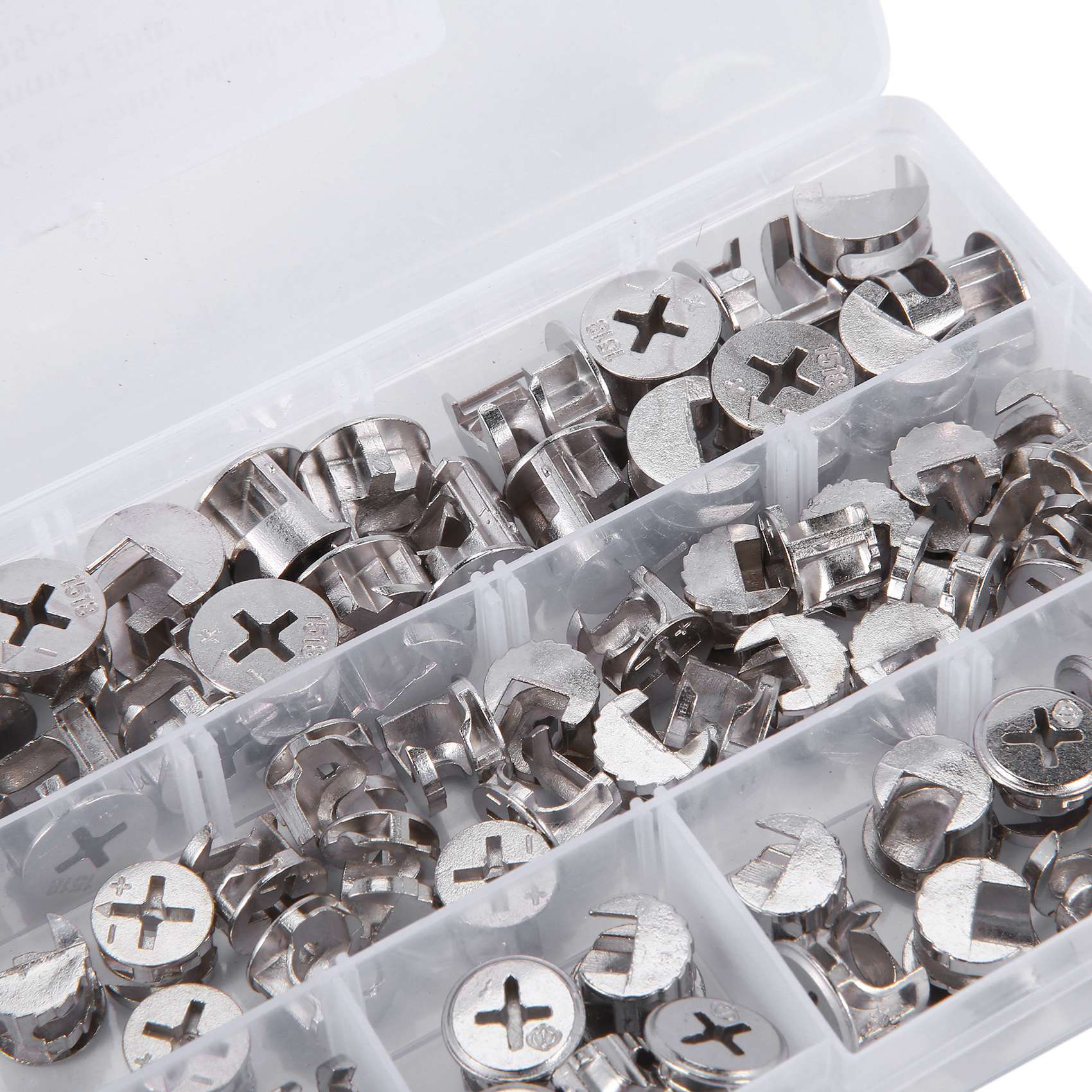Furniture Hardware And Fittings - สินค้าใหม่มาแรง มีสินค้าในสต็อก-75 ชิ้น ชุดอุปกรณ์เชื่อมต่อเฟอร์นิเจอร์แบบ Cam Lock,