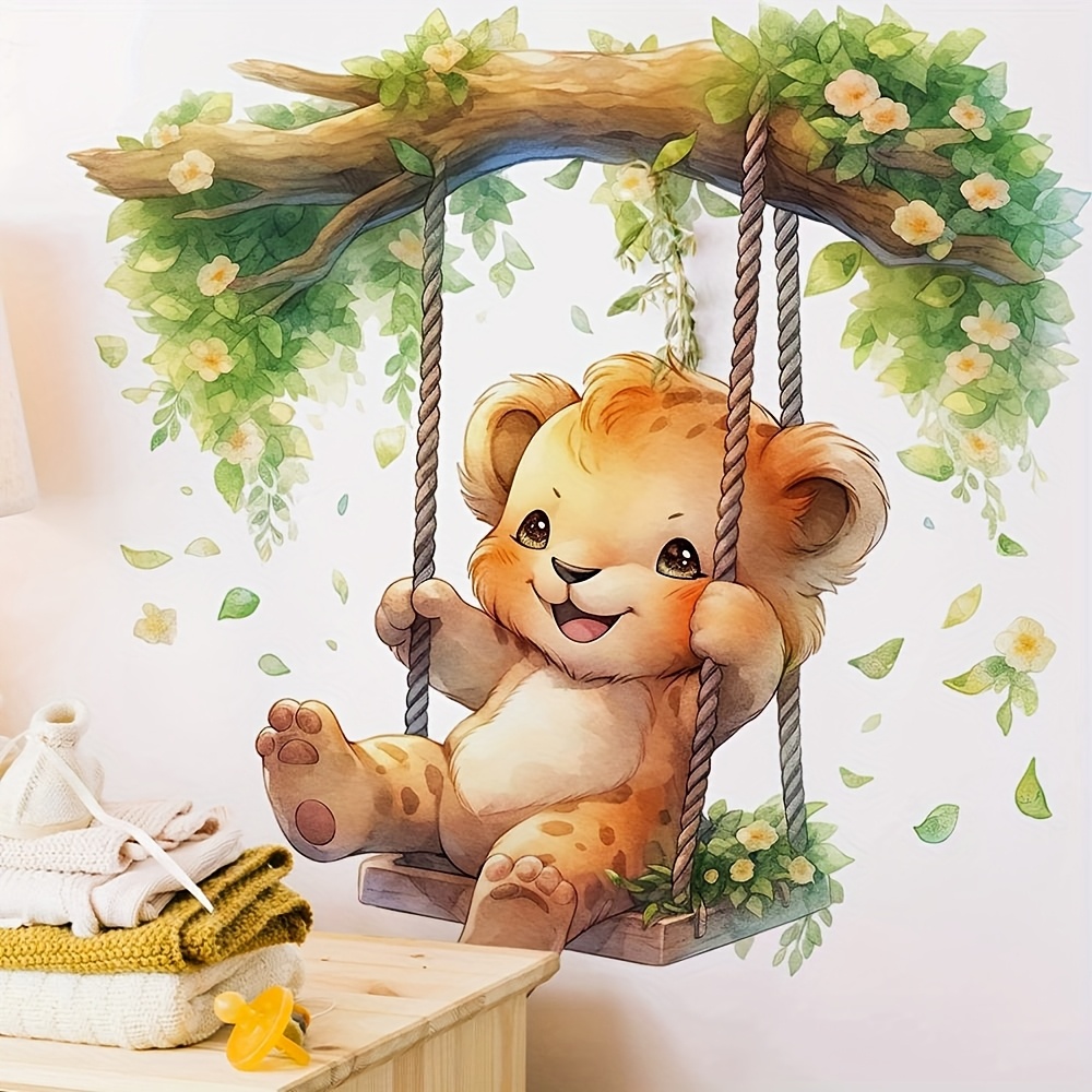 Furniture Paradise & Hardware Ghaziabad - 1 การ์ตูนสัตว์น่ารัก พาเหรดส์ ลิตเติ้ล เลโอพาร์ด สวิง