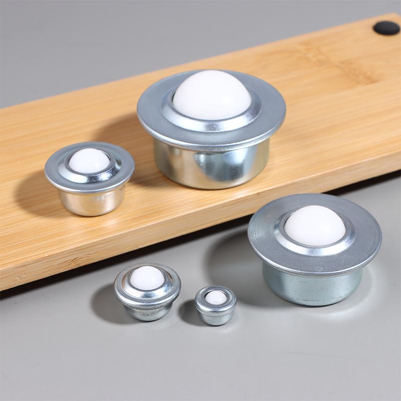 Furniture Hardware - ล้อเลื่อนไนลอน CY-8H/12H/15H/22H/30H แบบยูนิเวอร์แซล พร้อมรูเหล็ก ล้อกลม สำหรับเฟอร์นิเจอร์