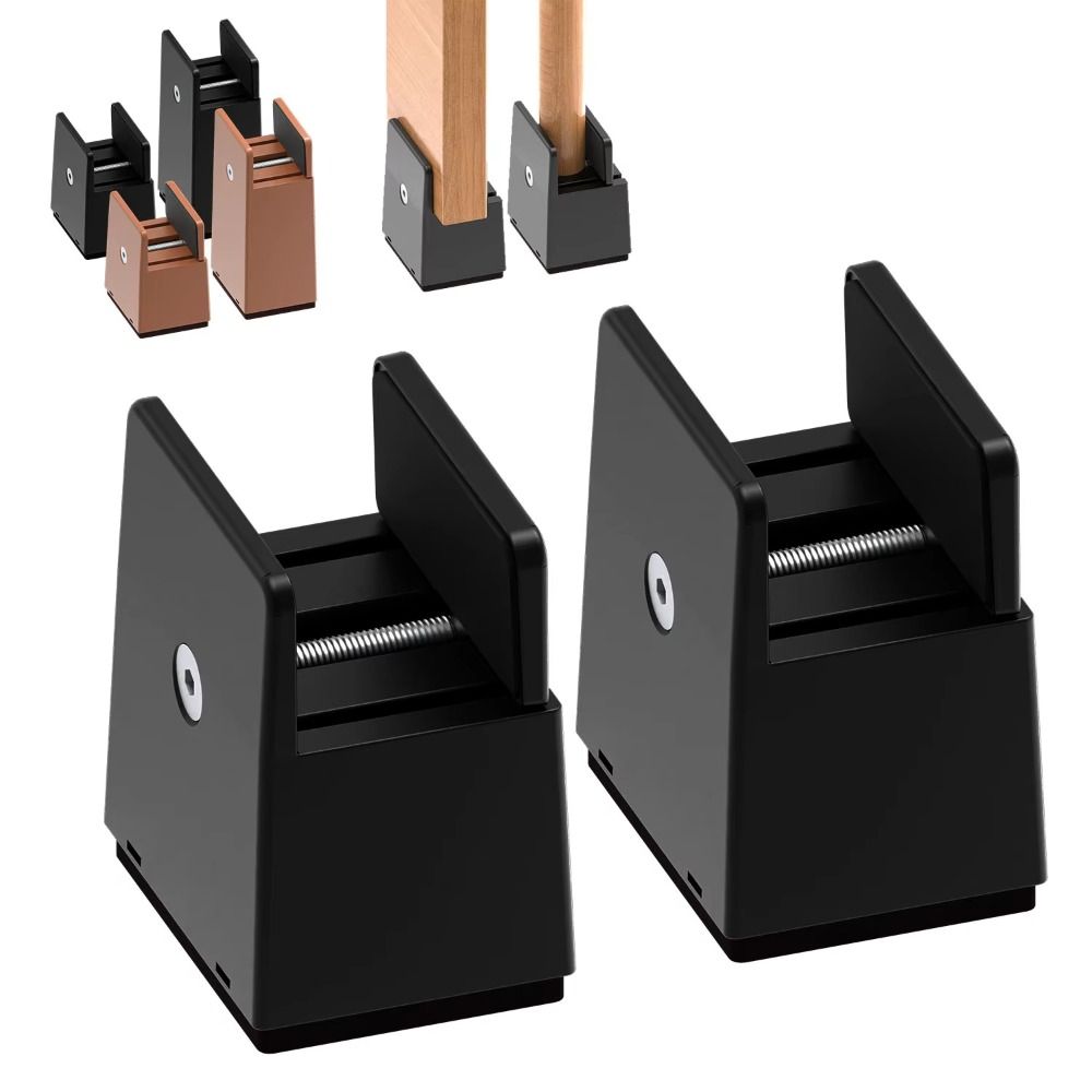 Furniture Screw Type - ตัวรองขาเก้าอี้แบบสกรูยึด ป้องกันความชื้น ฐานรองขาเตียง แผ่นรองขาเฟอร์นิเจอร์เพิ่มความสูง โต๊ะเสริมความสูง