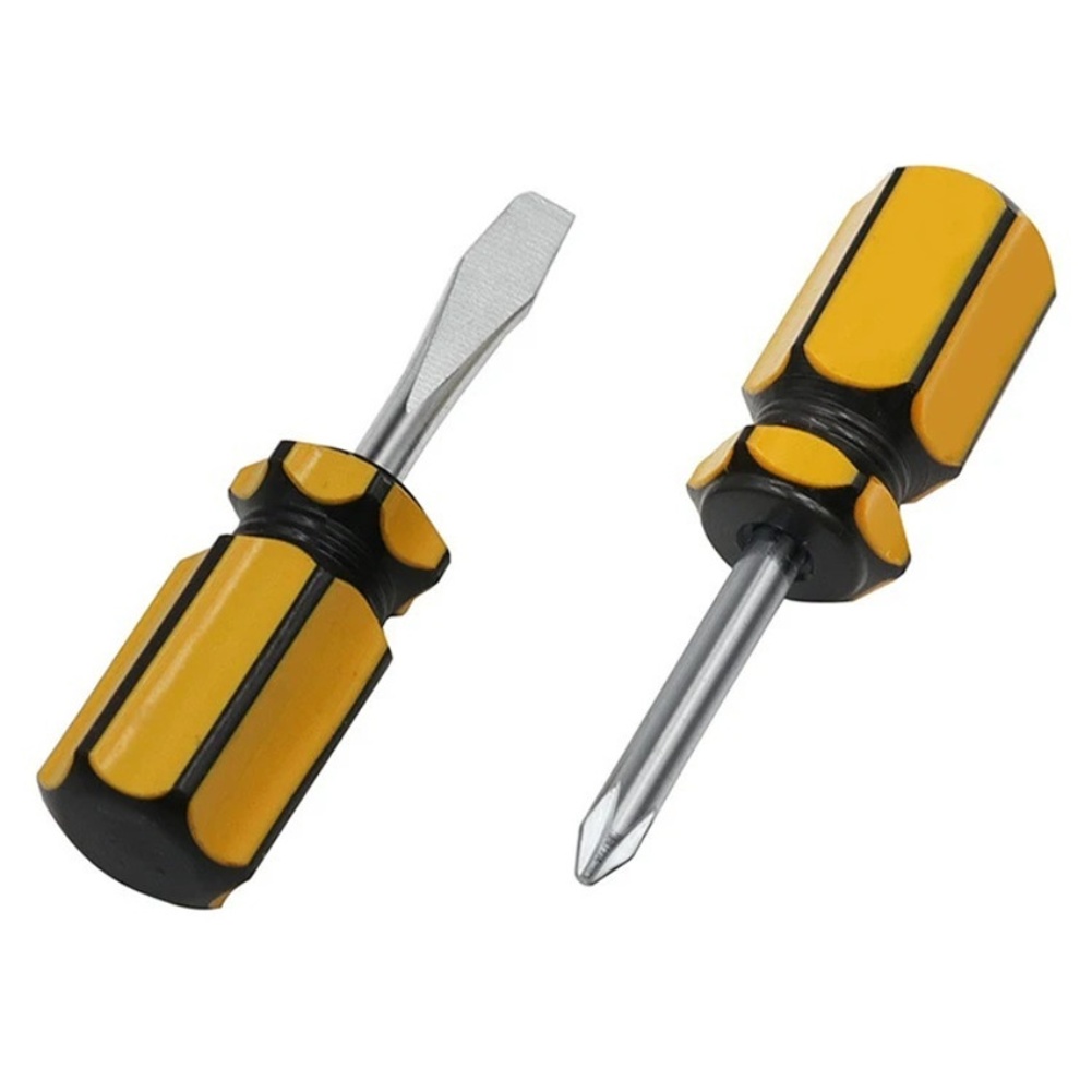 Furniture Screw Type - ชุดไขควง 4 ชิ้น สีเหลือง สีดำ สีเงิน