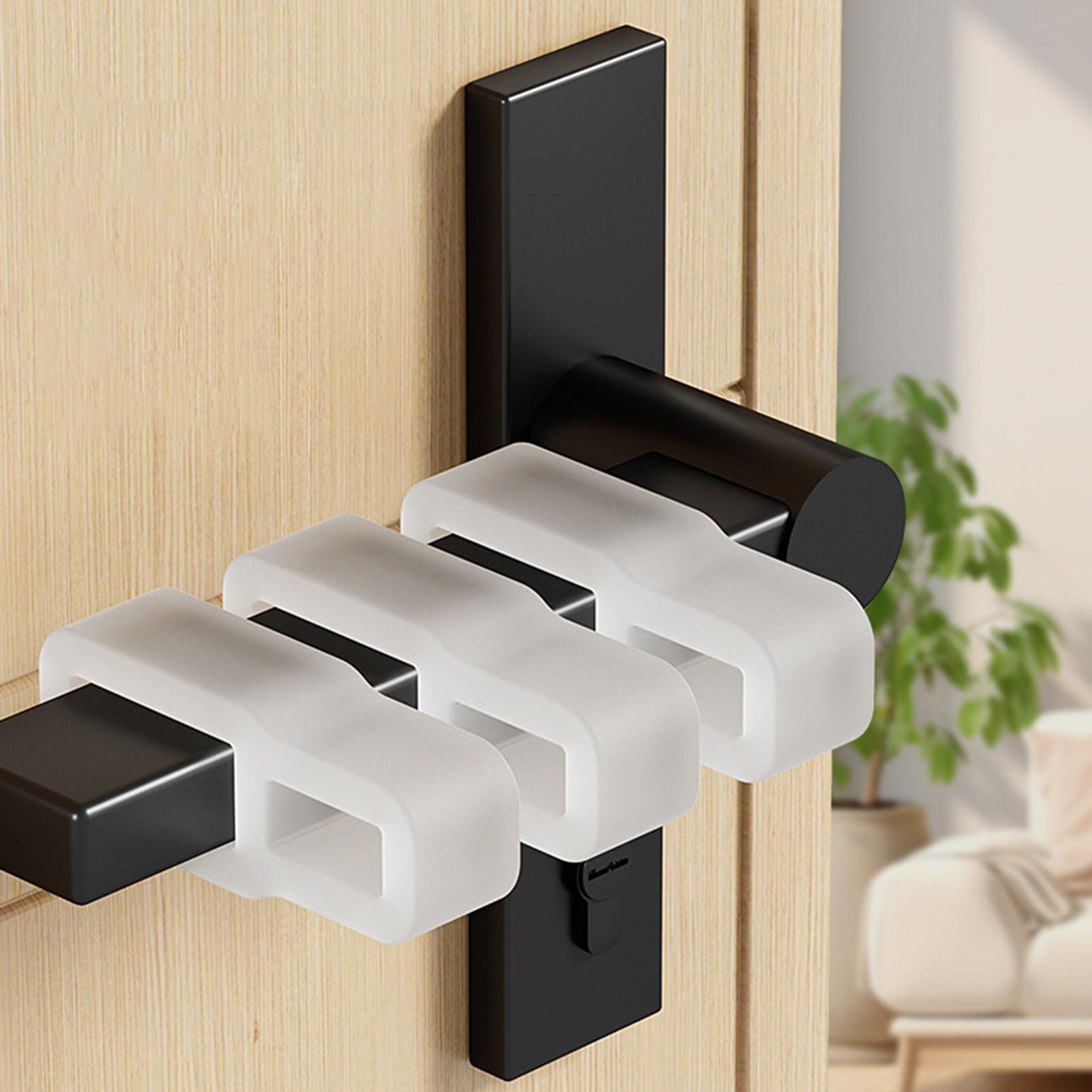 Furniture Hardware Factory - 1 ชิ้นประตูซิลิโคนประตูบัฟเฟอร์ผนังป้องกันลูกบิดประตูกันชนเฟอร์นิเจอร์ป้องกัน Crash Pads แหวนกันกระแทก