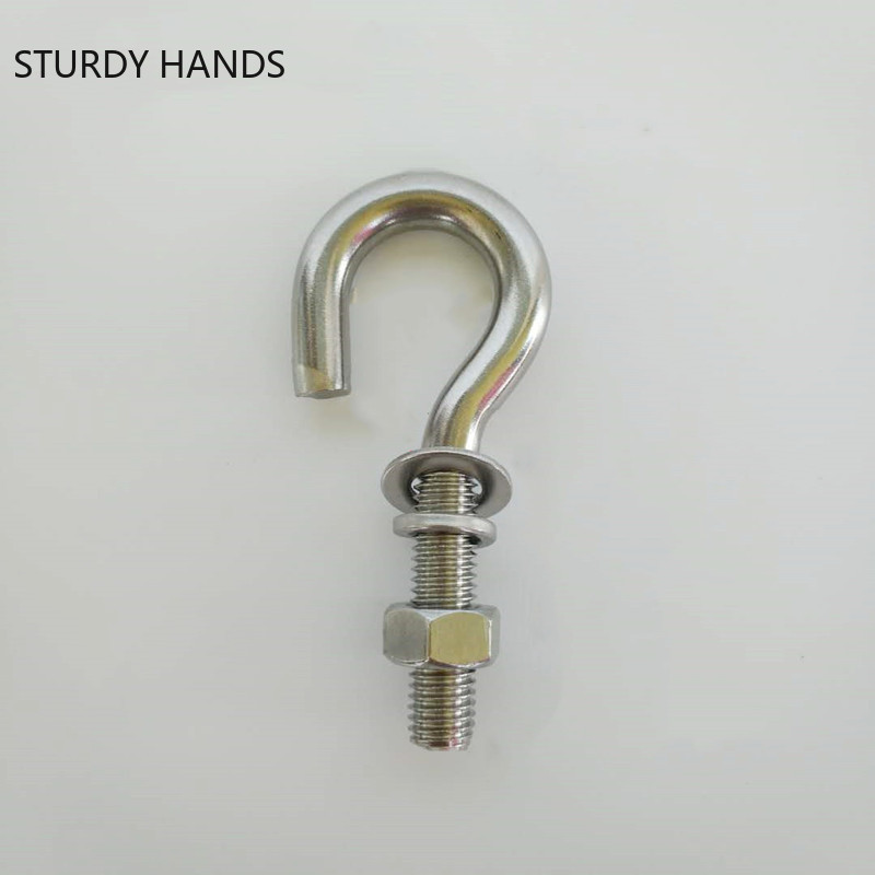 2pcs สแตนเลสสตีลตะขอแขวนบ้านระ - Furniture And Hardware Supplies บทวิจารณ์และราคา
