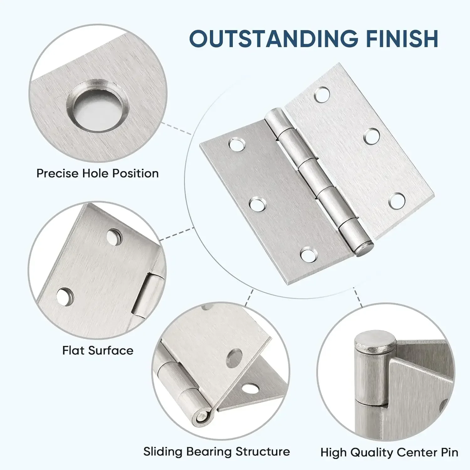 1-4 นิ้ว Universal บานพับประตู - Furniture Hardware And Fittings บทวิจารณ์และราคา