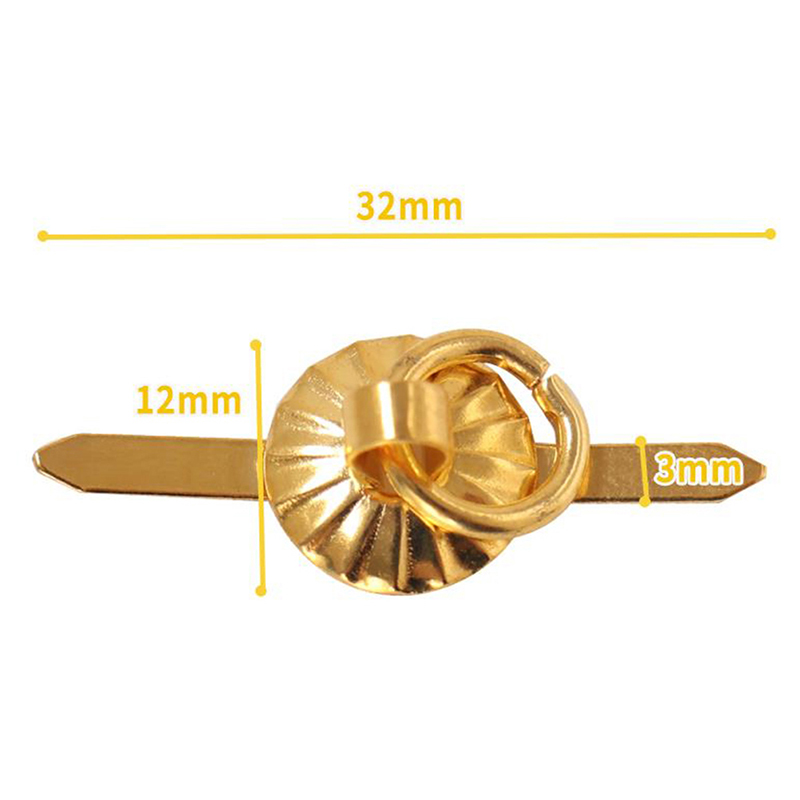 4Pcs 1/12ฮาร์ดแวร์โลหะสีทองลิ้ - Furniture Hardware บทวิจารณ์และราคา