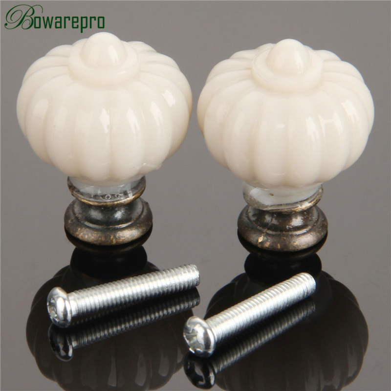 1Pc อะคริลิคงาช้างสีขาวฟักทองม - Furniture Hardware Factory บทวิจารณ์และราคา