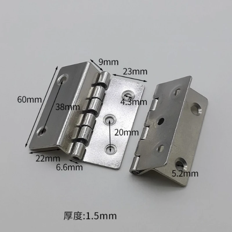 บานพับตู้โลหะสีเงิน 4 ชิ้น บาน - Furniture Hardware บทวิจารณ์และราคา