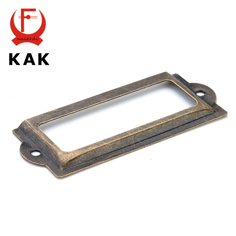 10pcs KAK 82*30mm ทองเหลืองโบร - Furniture Hardware Names บทวิจารณ์และราคา