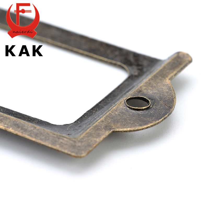 10pcs KAK 82*30mm ทองเหลืองโบร - Furniture Hardware Names บทวิจารณ์และราคา