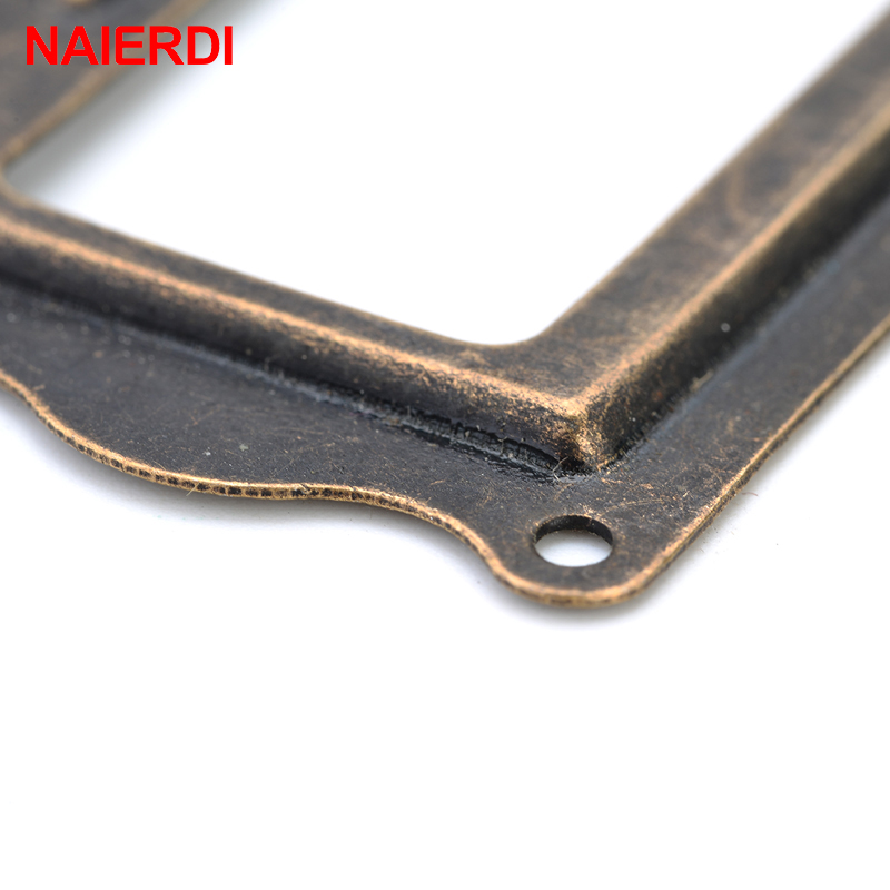 10pcs NAIERDI โบราณทองเหลือง 6 - Furniture Hardware Names บทวิจารณ์และราคา