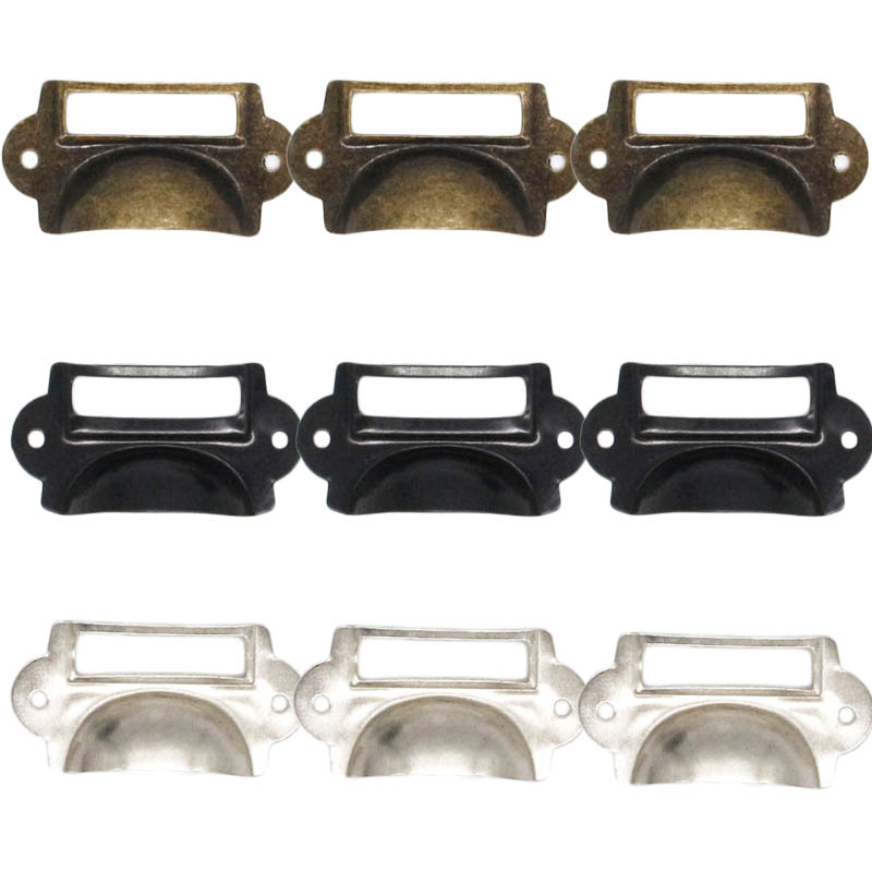 20Pcs การ์ดชื่อแฟ้มแฟ้มด้ามจับ - Furniture Hardware Names บทวิจารณ์และราคา