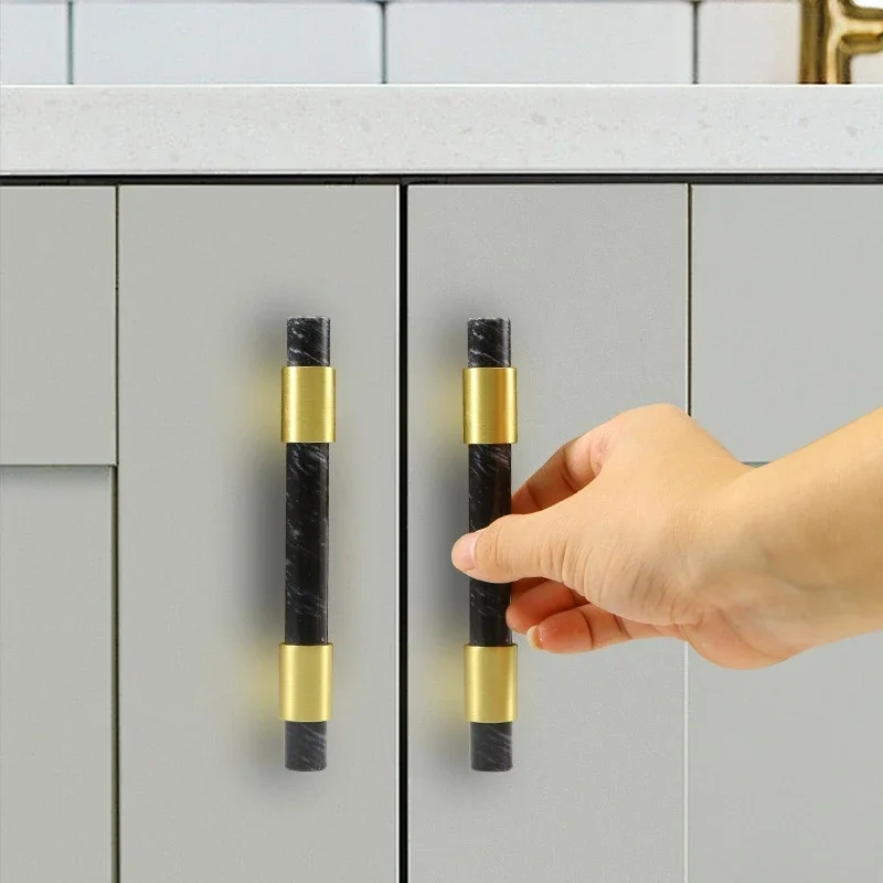 มือจับลิ้นชักทองเหลืองลายหินอ่ - Furniture And Hardware Supplies บทวิจารณ์และราคา