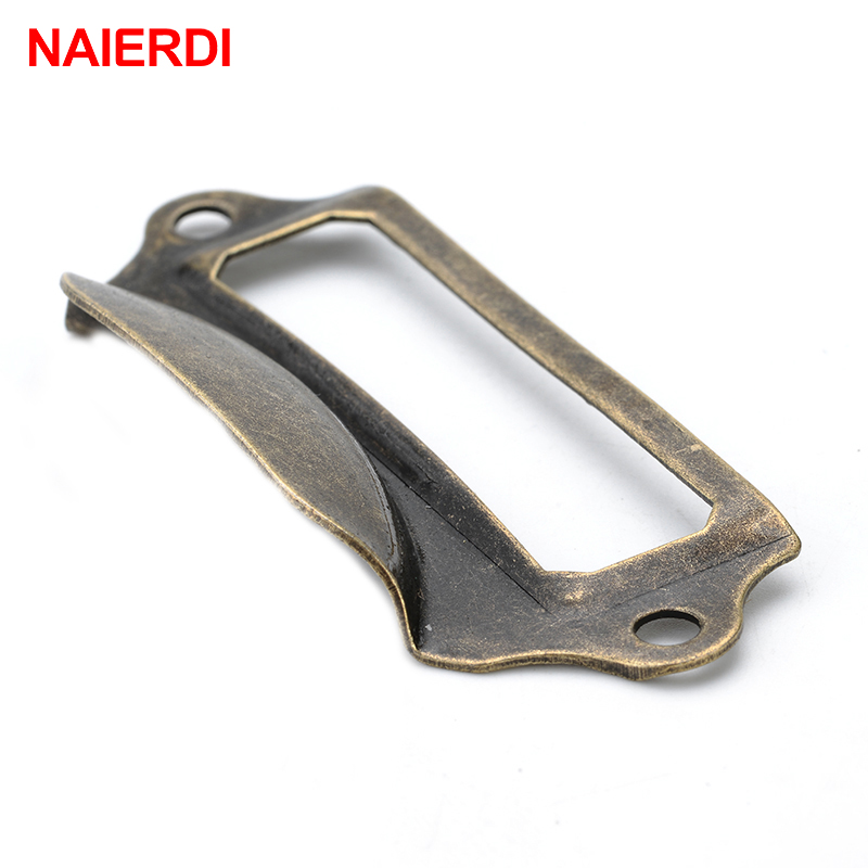 10pcs NAIERDI โบราณจับกล่องป้า - Furniture Hardware Names บทวิจารณ์และราคา