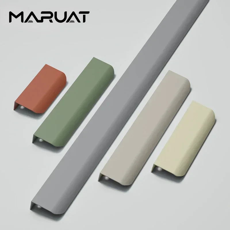 อลูมิเนียมที่มองไม่เห็นจับลิ้น - Furniture Hardware Factory บทวิจารณ์และราคา