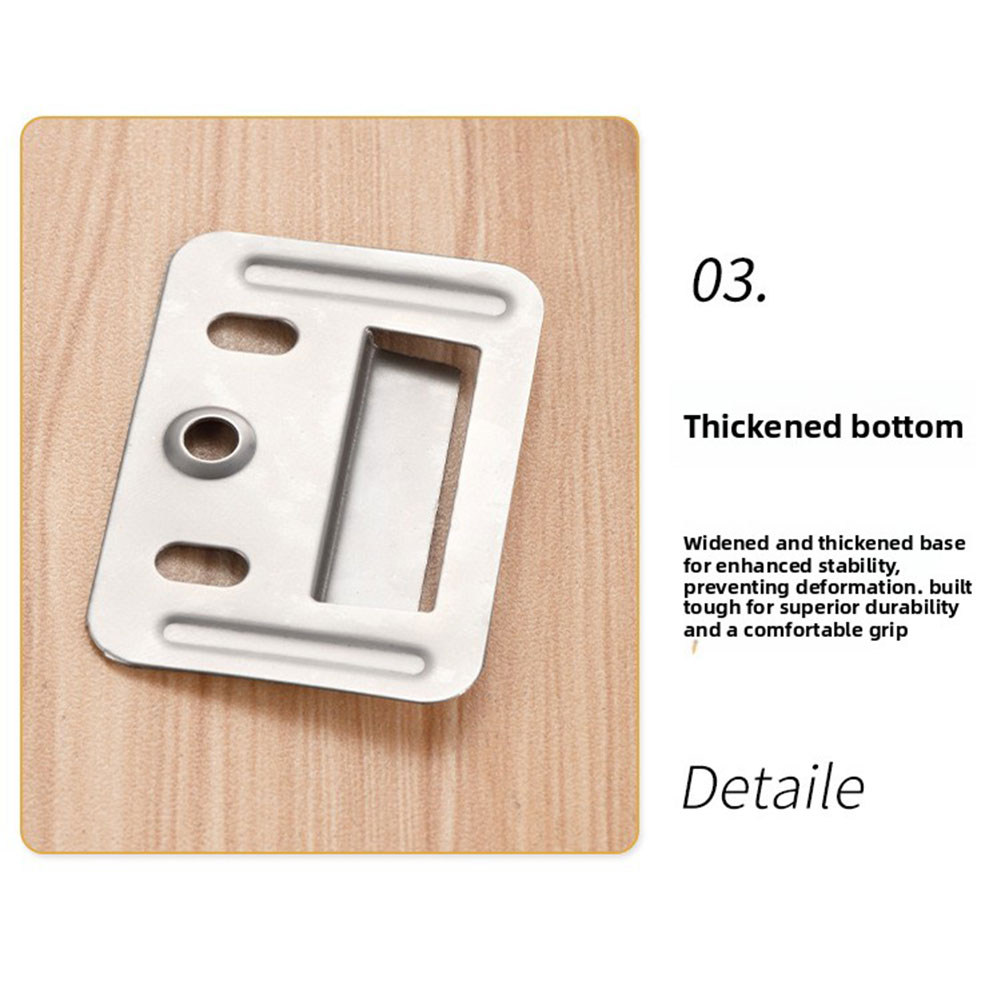 100pcs สแตนเลสสตีลคลิปการติดตั - Furniture And Hardware Supplies บทวิจารณ์และราคา