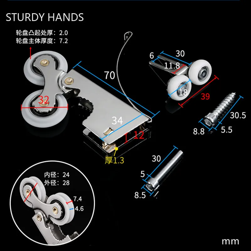 ตู้เสื้อผ้าบานเลื่อนบานเลื่อนซ - Furniture Hardware And Fittings บทวิจารณ์และราคา