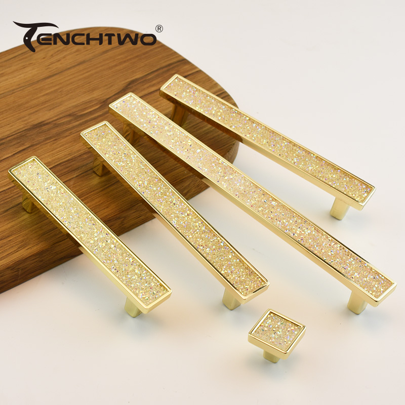 มือจับเฟอร์นิเจอร์คริสตัลสีทอง - Furniture And Kitchen Hardware Fitting บทวิจารณ์และราคา