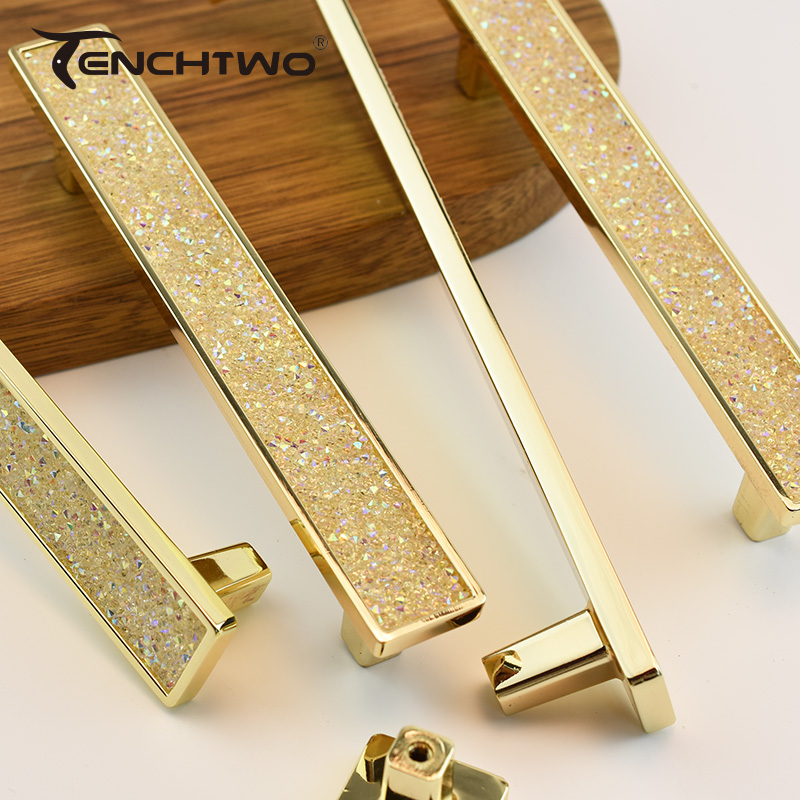 มือจับเฟอร์นิเจอร์คริสตัลสีทอง - Furniture And Kitchen Hardware Fitting บทวิจารณ์และราคา