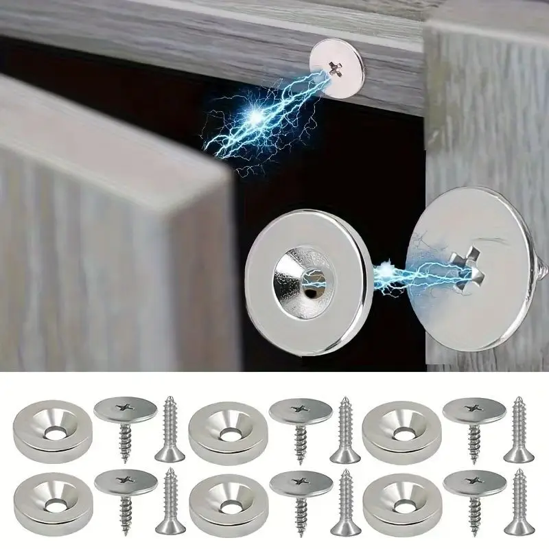 แม่เหล็กปิดประตูตู้แบบซ่อน แม่ - Furniture Hardware And Fittings บทวิจารณ์และราคา