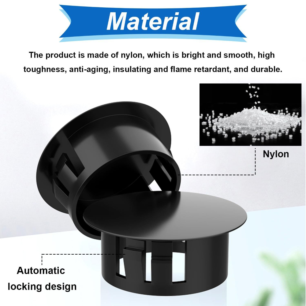 ฝาปิดรูพลาสติกแบบสกรู 135 ชิ้น - Furniture Screw Type บทวิจารณ์และราคา
