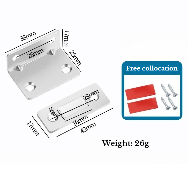 2/4/8/12PCS ล็อคประตูบานเลื่อน - Furniture Hardware Fitting บทวิจารณ์และราคา