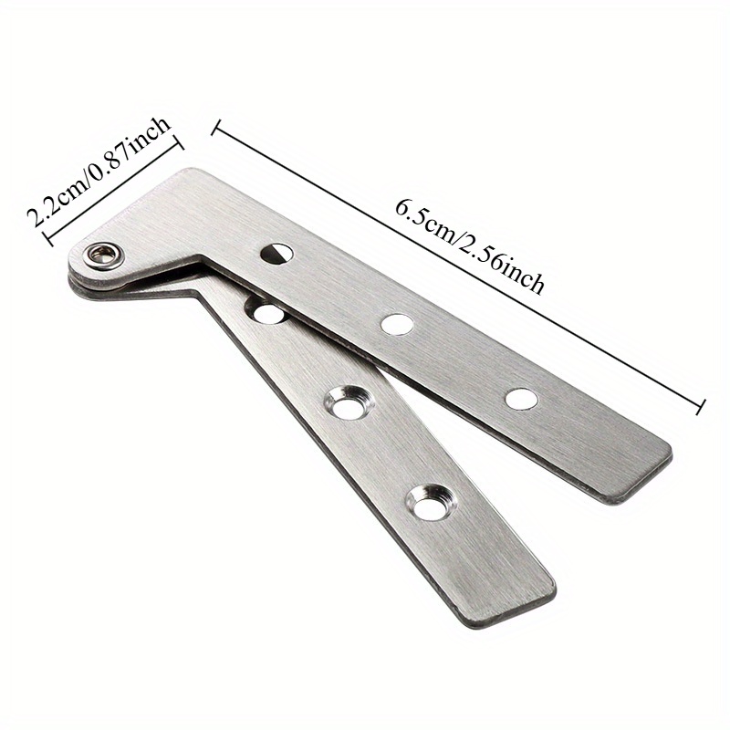 5pcs สแตนเลสสตีลบานพับประตูสํา - Furniture And Hardware Supplies บทวิจารณ์และราคา