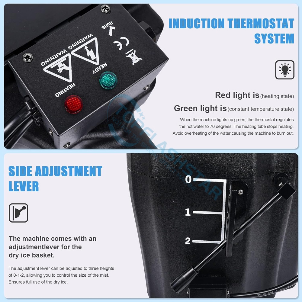 เครื่องสร้างหมอกแห้ง 3500W ดีไ - Furniture Hardware Lowes บทวิจารณ์และราคา