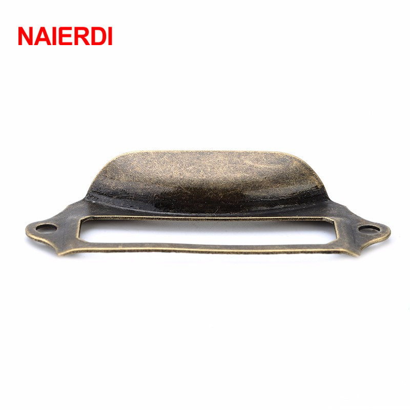 NAIERDI 5pcs โลหะทองเหลืองโบรา - Furniture Hardware Names บทวิจารณ์และราคา