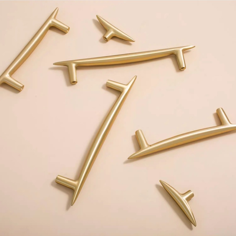 มือจับเฟอร์นิเจอร์ทองเหลืองแท้ - Furniture And Kitchen Hardware Fitting บทวิจารณ์และราคา