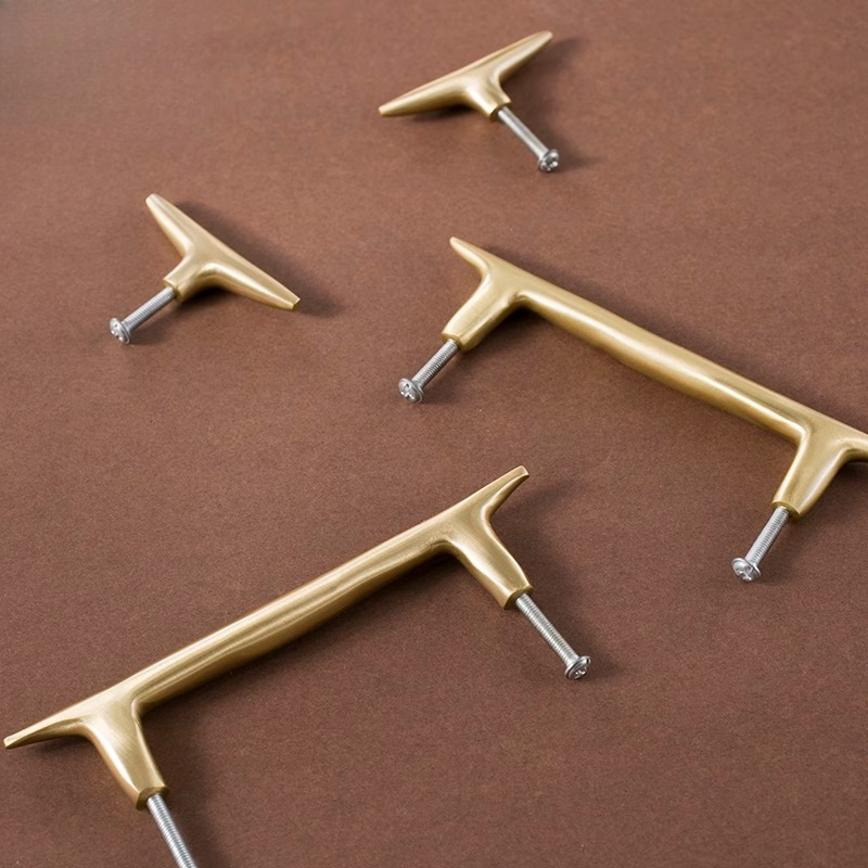 มือจับเฟอร์นิเจอร์ทองเหลืองแท้ - Furniture And Kitchen Hardware Fitting บทวิจารณ์และราคา