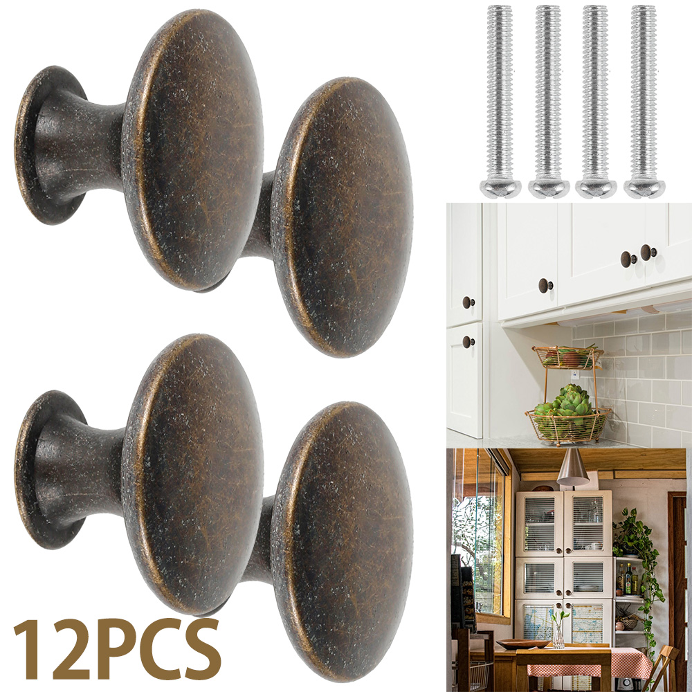 มือจับแบบดึงสไตล์เรโทร 12 ชิ้น - Furniture And Kitchen Hardware Fitting บทวิจารณ์และราคา