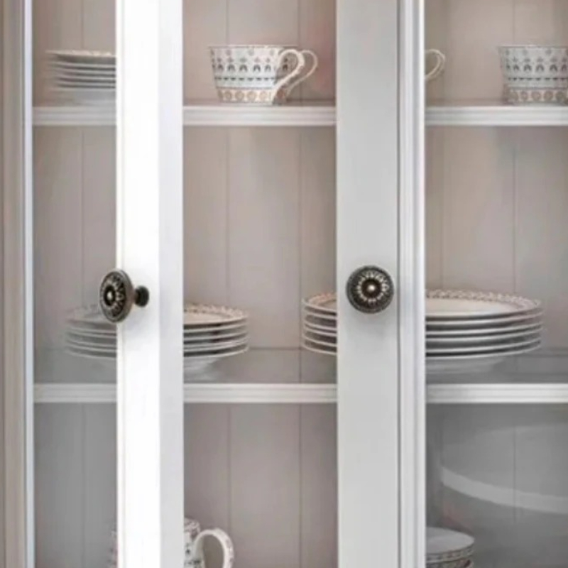 2 ชิ้นโทนสีบรอนซ์ย้อนยุคโลหะผส - Furniture And Kitchen Hardware Fitting บทวิจารณ์และราคา