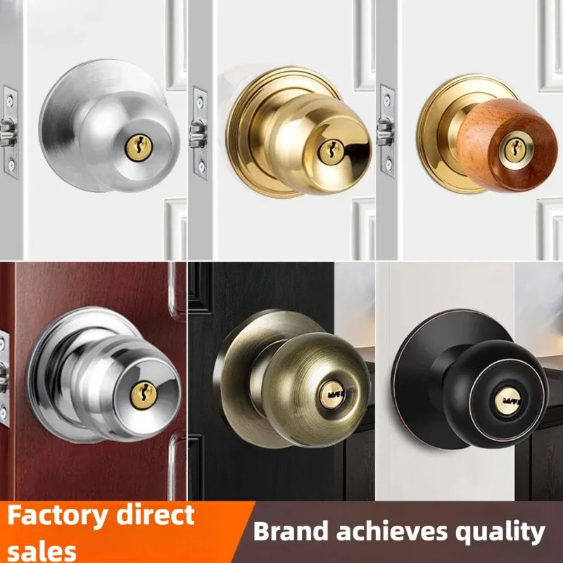 ลูกบิดประตูทรงกลมสแตนเลส พร้อม - Furniture Hardware Fitting บทวิจารณ์และราคา
